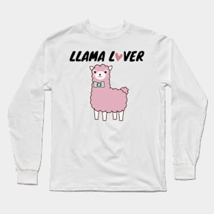 Llama Lover Long Sleeve T-Shirt